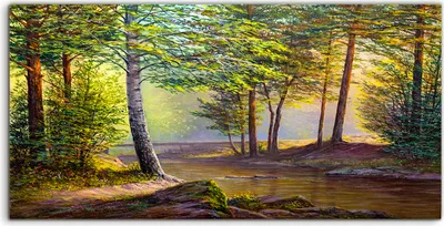 Produktbild von Coloray Canvas 120x60  Wandbild Leinwand Bilder Foto Kunstdruck groß Malerei Landschaft