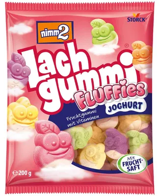 Obrázok produktu pre nimm2® 680386 nimm2® Lachgummi Fluffies Fruchtgummi 200,0 g