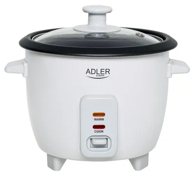 Reiskocher 0,6 L Edelstahl 300 W mit Warmhaltefunktion