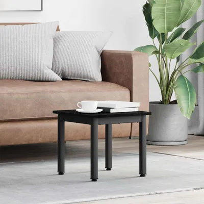 Produktbild von "Schlussverkauf" Couchtisch 1 PC  - Modernen Stil - Kaffeetisch - Schwarz Eichen-Optik 40x40x36 cm Holzwerkstoff  C9643