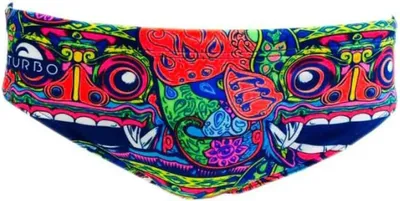 Produktbild von Turbo Bali Tribal Badeslip Mehrfarbig 4XL Herren Mehrfarbig 4XL