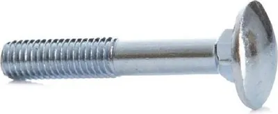Produktbild von 15x Schrauben DIN 603 Schloßschrauben Flachrund-Schrauben verzinkt Ø M8x50 mm