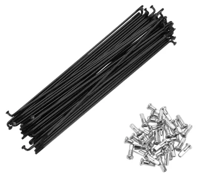 Productafbeelding van Spaken 14G 160MM - Wielspaakset 36Pcs - Stalen Spaken - Antislagvast - Duurzaam - Upgrade voor Fietswiel - Fietsvelgspaken