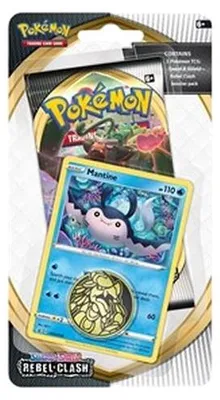 Immagine prodotto di Pokemon Rebel Clash: Mantine 1-Pack Blister