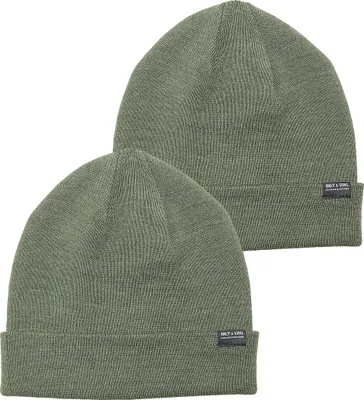 Unisex Strickmütze Mit Totenkopf – Warme Wintermütze Mit Bündchen Für Damen & Herren