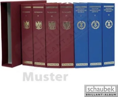 Produktbild von Schaubek Album Kuba 1970-1979 Standard im geprägten Leinen-Schraubbinder blau, Band II, ohne Schutzkassette