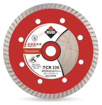 RUBI Diamant-Trennscheibe TCR 125 Superpro für Feinsteinzeug