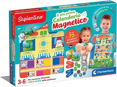 Immagine prodotto di Clementoni Montessori Il mio primo calendario magnetico