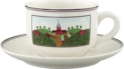 Produktbild von Villeroy & Boch Design Naif Teetasse mit Untertasse 250 ml