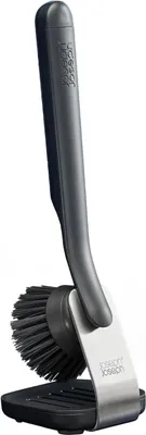 Image de Joseph Joseph SinkTech Brosse à vaisselle avec support, gris