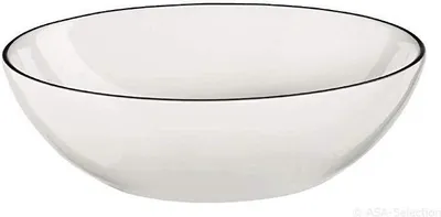 Produktbild von ASA Schale, ligne noire LIGNE d. 15,5 cm, h. 5 cm 1908113 ! Vorteilsset beinhaltet 4 x den genannten Artikel und Geschenk + Spende