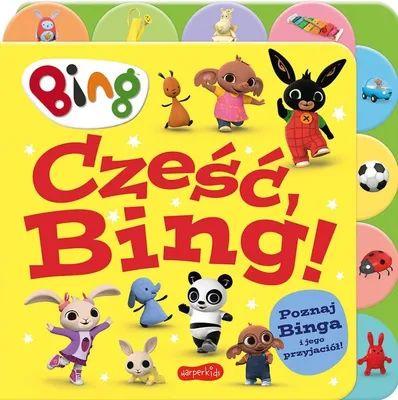 Imagen del producto de Czesc, Bing! Ksiazka z registrami