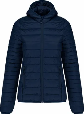 Produktbild von Kariban - Steppjacke mit Kapuze für Damen PC6397 (44 DE) (Marineblau)