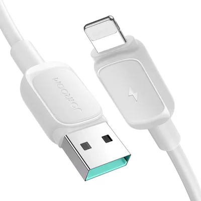 Produktbild von 1.2m Lightning Ladekabel für iPhone iPad iPod Apple TV Siri Remote verstärkte Kabelführung Datenkabel Handykabel in Weiss