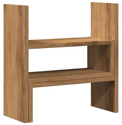 Produktbild von vidaXL Schreibtisch-Organizer Verstellbar Artisan-Eiche 40x17x41 cm