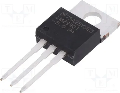 Produktbild von 1x IC: Spannungsstabilisator -5V ,geregelt(nein) 1,8A LM2990T-5.0/NOPB Ungeregel