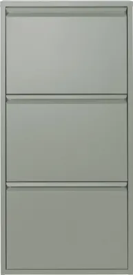 Produktbild von Spinder Design Schuhschrank mit 3 Klappen Grün, Billy 3