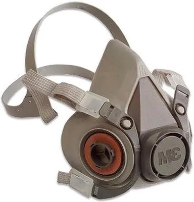 Produktbild von Wiederverwendbares Halbmasker Größe M grau