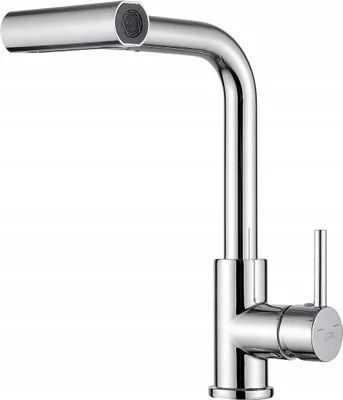 Produktbild von Laveo ROTARO Stand-Spültischarmatur mit ausziehbarem Multifunktionsauslauf BLR_069D