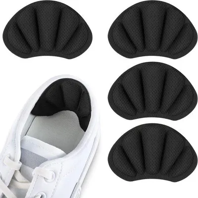 Produktbild von Hielreparatie-Set, 2 Paar Selbstklebende Patches für Schuhsohlen, Mikrofasergefüllte Hielkissen