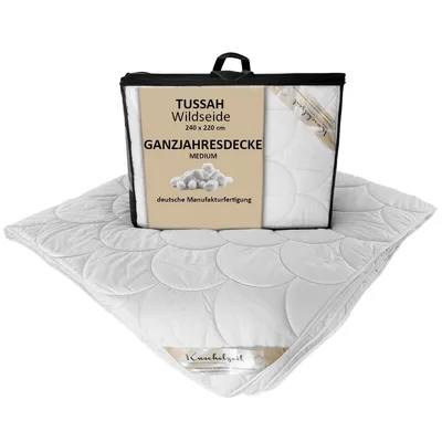 Produktbild von Tussah - Wildseide Ganzjahresdecke Kuschelzeit in 240x220 cm