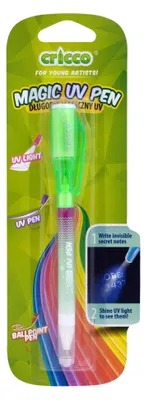 Zdjęcie produktu dla Cricco Długopis Magiczny UV mix kolorów 1 szt.