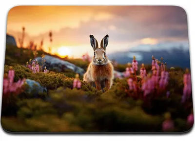 Obrázok produktu pre Podložka pod myš 36 x 29 cm – motív: králik