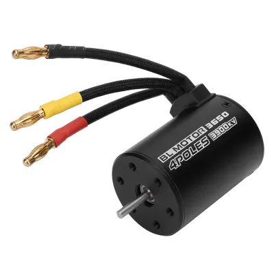 Image de Moteur RC, étanche, sans balais, sans capteurs, accessoires pour modèle de voiture RC 1/8 1/10