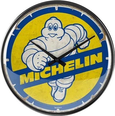 Obrázek produktu pro Nostalgic-Art - Nástěnné hodiny - Michelin - Bibendum 80. léta