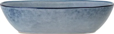 Produktbild von Servierschüssel, Schale SANDRINE blau 25x17cm aus Steingut Bloomingville