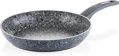 Imagen del producto de Sartén Silecomplaza, con revestimiento antiadherente, apta para inducción, gas, cerámica, de 30 cm, color gris granito