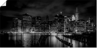 Produktbild von ARTland Poster New York City I Größe: 40x20 cm