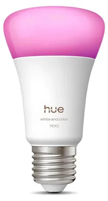 Obrázok produktu pre Philips Hue White and colour ambience 8720169364066, Inteligentná žiarovka, Bluetooth/Zigbee, Biela, LED, E27, A19