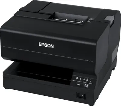 Image de TM-J7700 - Imprimante jet d'encre multi-postes, USB + Ethernet, blanc