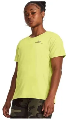 Produktbild von T-Shirt Under Armour Camiseta Under Armour Rush Energy manga corta amarillo oscuro mujer für Damen