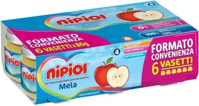 Produktbild von Nipiol Omog Mela 80g 6pz