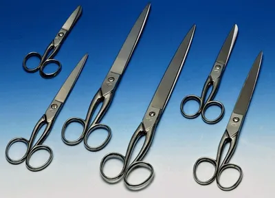 Produktbild von Metallschere 25,5cm silber Packung mit 12 Stück