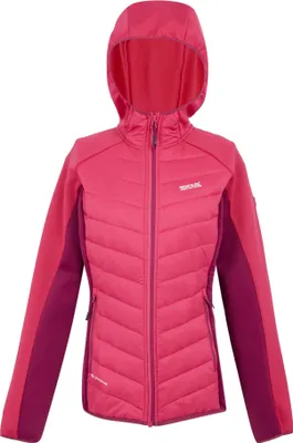 Produktbild von Regatta - "Andreson VIII" Hybridjacke für Damen RG9336 (34 DE) (Pfirsichblüte/Mittelgrau)