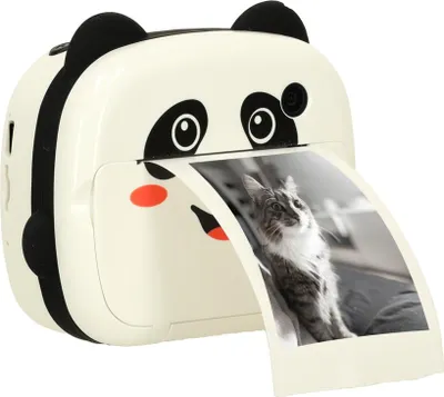 Obrázek produktu pro KIK KX3572 Dětský instatntní fotoaparát s termotiskárnou, 32 GB, panda
