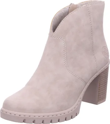 Produktbild von Rieker Stiefeletten - Beige Kunstleder : 39 : Normal Größe: 39 Weite: Normal