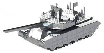 Imagen del producto de Kit de construcción de tanque Oplot T-84 de acero