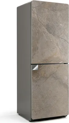 Produktbild von Natursteinmuster – Kühlschrank Aufkleber – Klebefolie Kühlschrank – Kühlschrank Nachbildung – Kühlschrankfolie selbstklebend – Küchen Nachbildungation – 70x190 cm