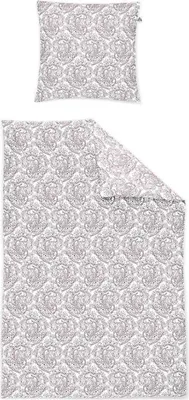 Produktbild von Irisette Mako Satin Capri Bettwäsche 2 teilig Bettbezug 155 x 220 cm Kopfkissenbezug 80 x 80 cm Capri 752197-60 Puder