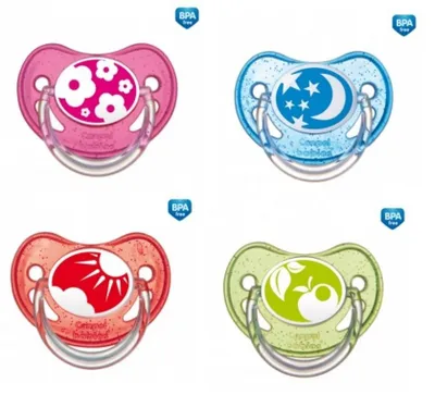 Immagine prodotto di Succhietto per dentizione in silicone Canpol per bambini da 0 a 6 mesi.
