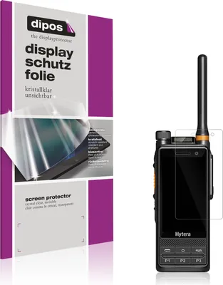Produktbild von 4x Schutzfolie für Hytera PDC680 klar Displayschutzfolie Folie Display Schutz dipos