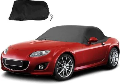 Image de Housse de voiture demi-taille - imperméable et résistante aux UV - 1 pièce