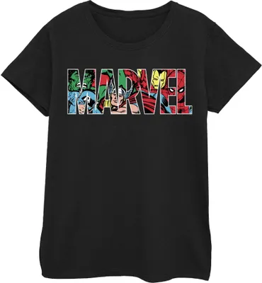 Imagen del producto de Camiseta con logotipo de Marvel Comics para mujer, modelo BI1346 (talla S), color
