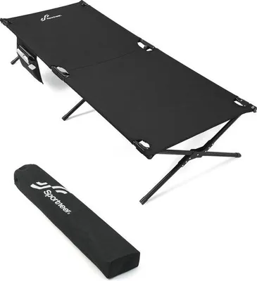 Immagine prodotto di Letto da campeggio portatile per adulti - Pieghevole e leggero - Ideale per campeggio, pesca e viaggi
