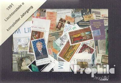 Produktbild von Briefmarken Liechtenstein 1991 1991 gestempelt