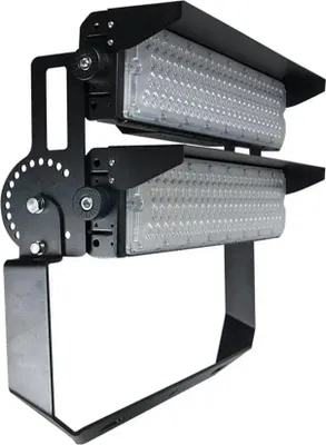 Produktbild von Leistungsstarker LED-Fluter für Industrie 500W 170lm/W IP66 Schwarz Schwenkbar - Neutralweiß 4000K - 5500K